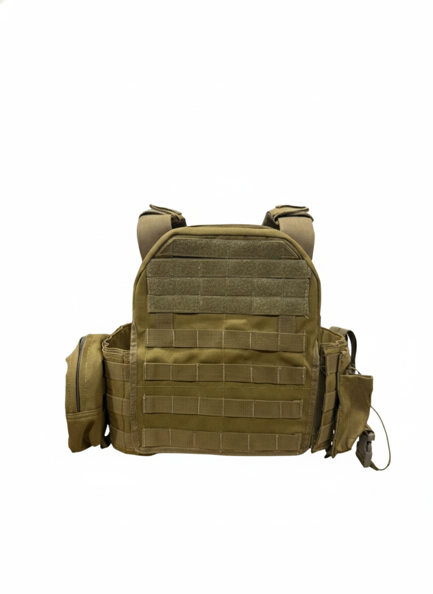 Full Assault Package Vest (FAPV) Gen5 Plate Carrier-Coyote-Advanced Padding