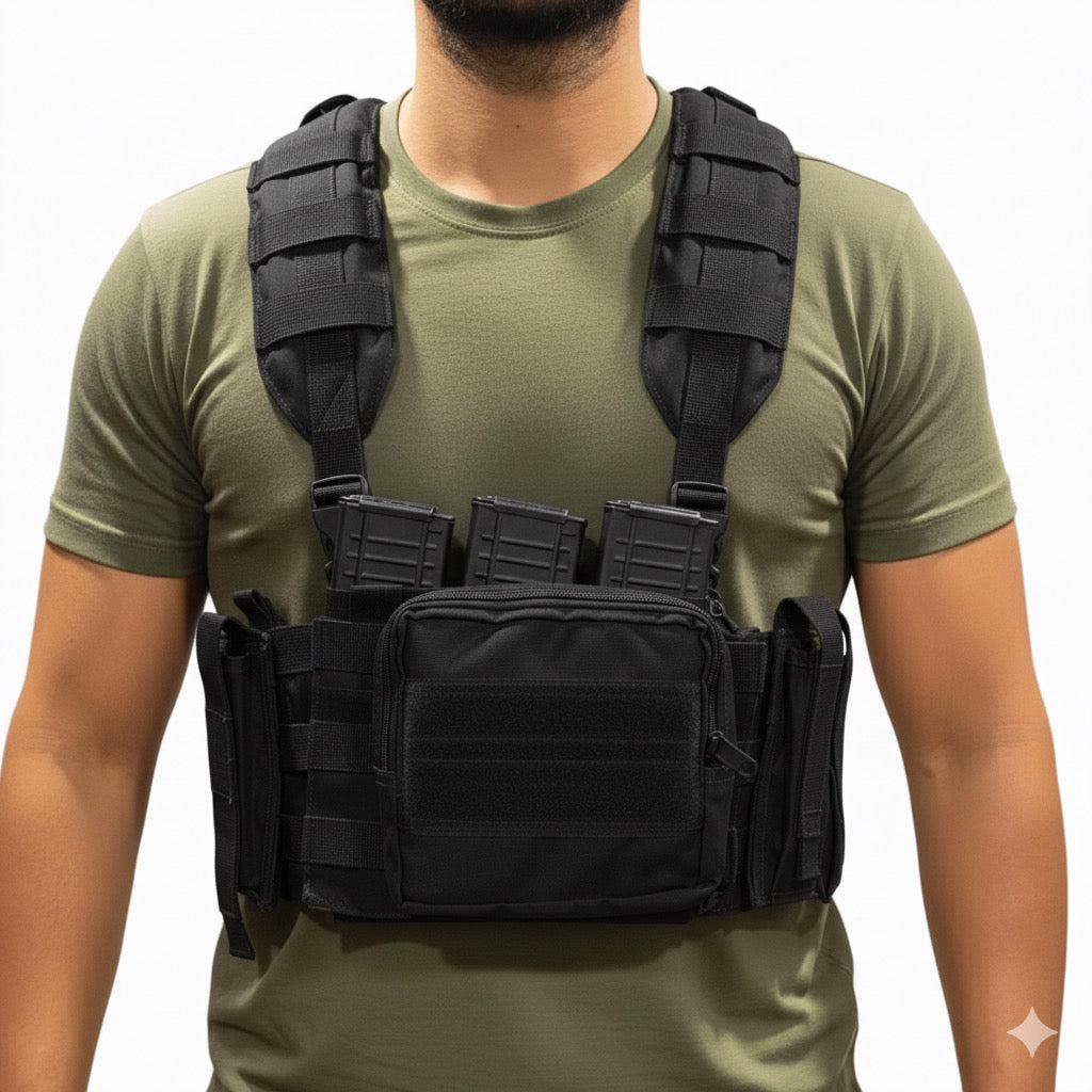 Raider Chest Rig Multicam - Professional Tactical Load Bearing Vest for Pakistan Military & Police
