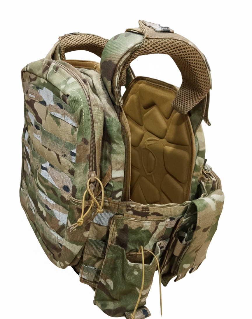 Full Assault Package Vest (FAPV) Gen5 Plate Carrier-MTP British Camo-Advanced Padding