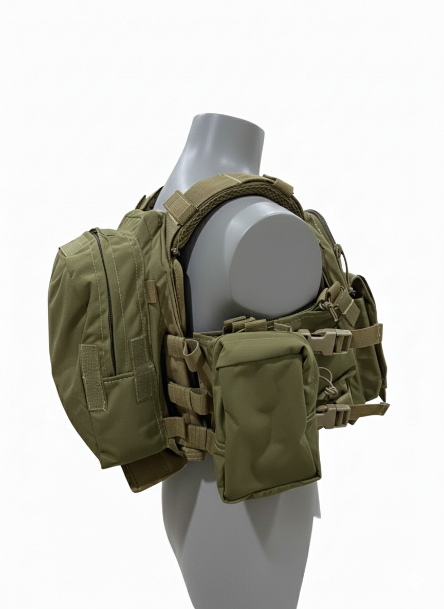 MPC V3 Micro Plate Carrier Green- Lightweight Body Armor | Specter Defense