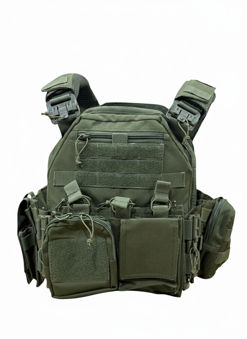 Full Assault Package Vest (FAPV-QR) Gen5 Plate Carrier-Green