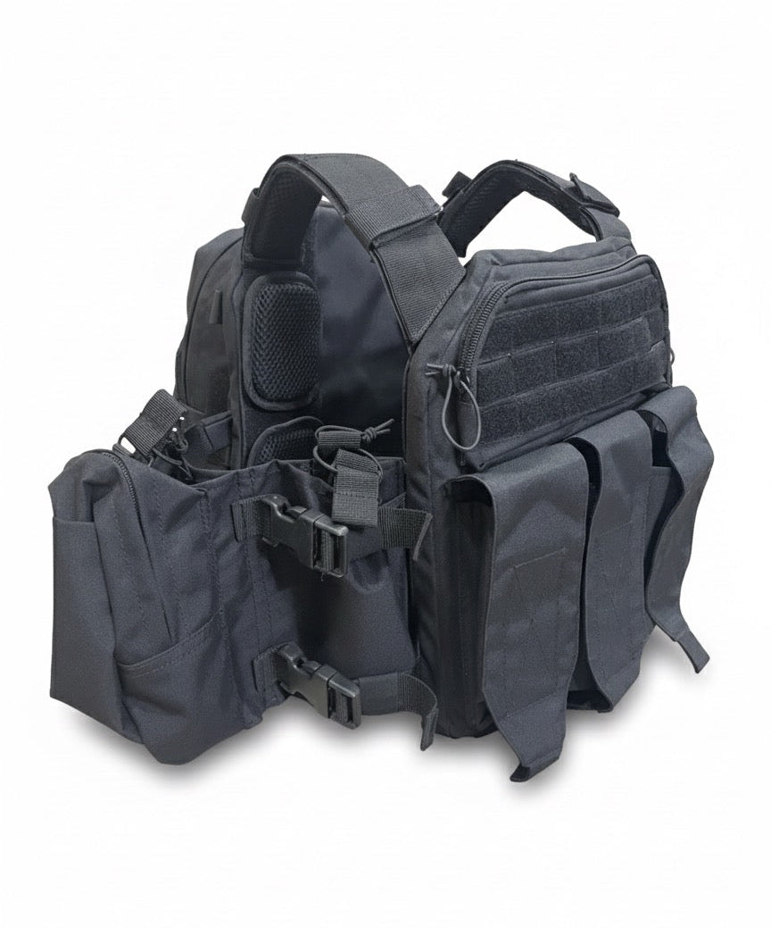 MPC V3 Micro Plate Carrier Black- Lightweight Body Armor | Specter Defense