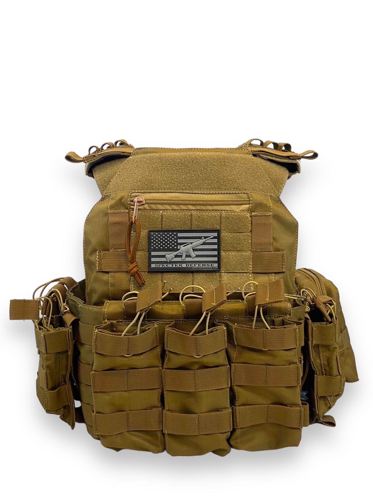 F.A.P.V G-4 Coyote Brown Plate Carrier Vest