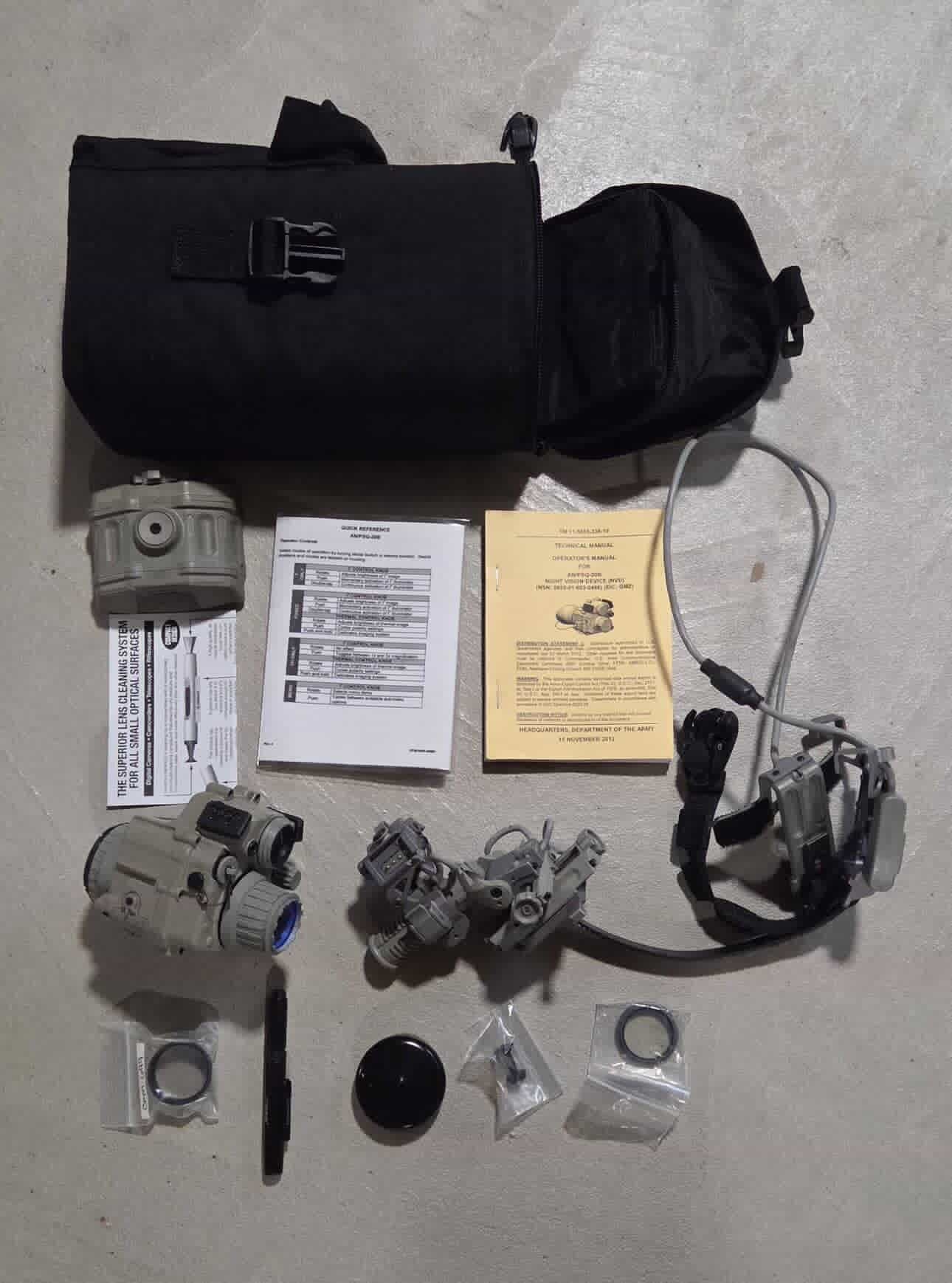 ENHANCED NIGHT VISION GOGGLE (ENVG) AN/PSQ-20B 2600+ FOM WP (Greentipsurplus)