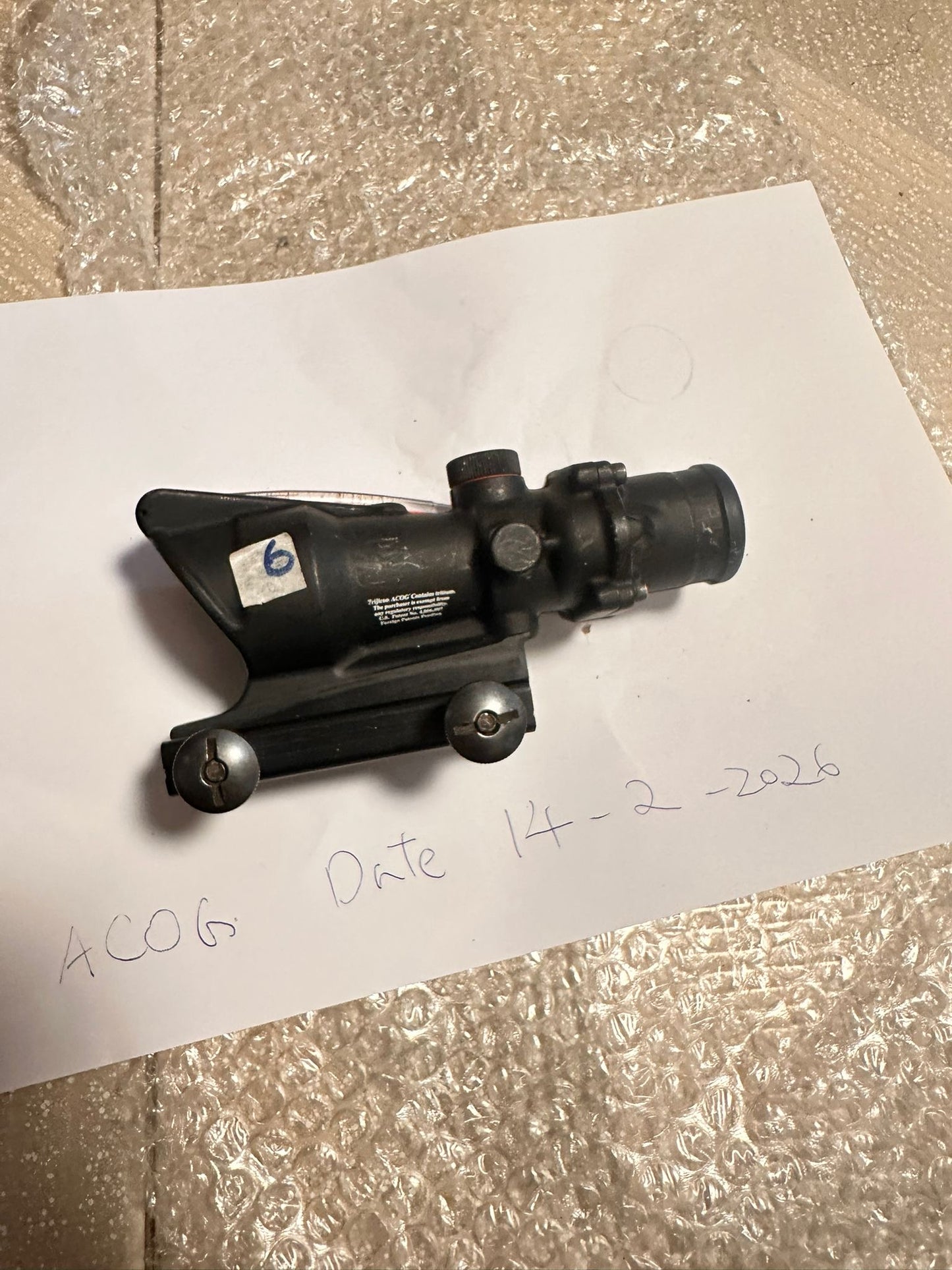 Trijicon ACOG TA31 Old Gen unit 6