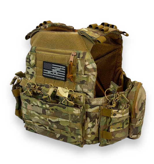 F.A.P.V G4 Plate Carrier Vest Multicam (UK Stock)