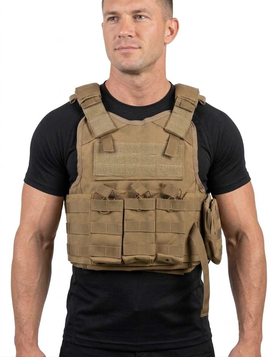 Mil Model 1 Coyote Brown Plate Carrier