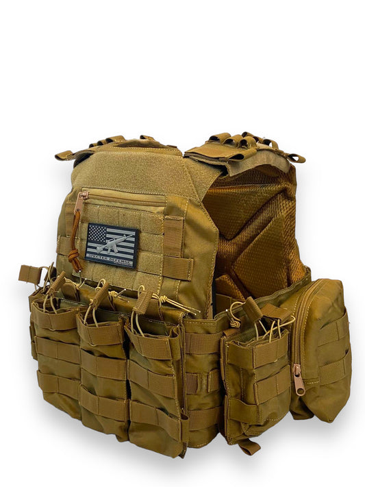 F.A.P.V G-4 Coyote Brown Plate Carrier Vest