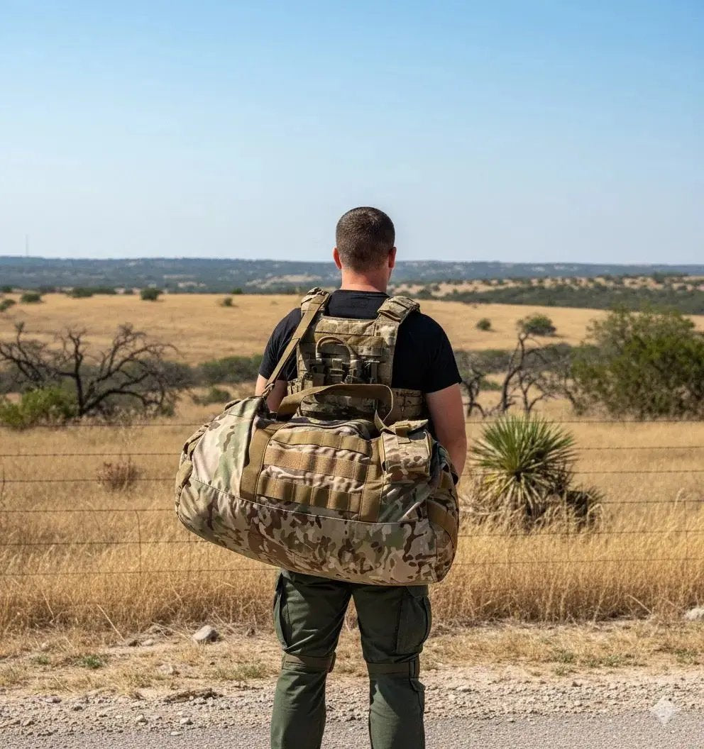 Duffel Bag 21”x 14” 80L Enhanced | Tactical Heavy Duty Bag - specter defense