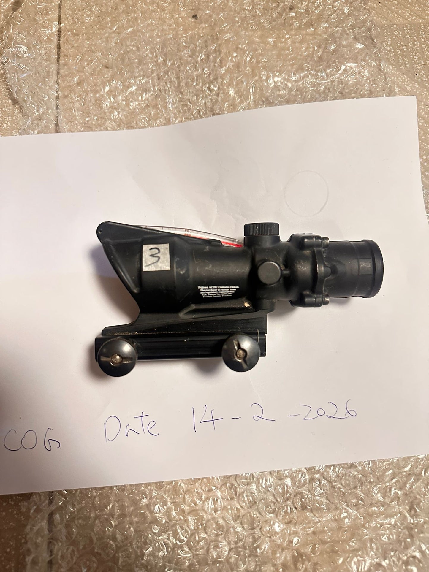 Trijicon ACOG TA31 Old Gen unit 3