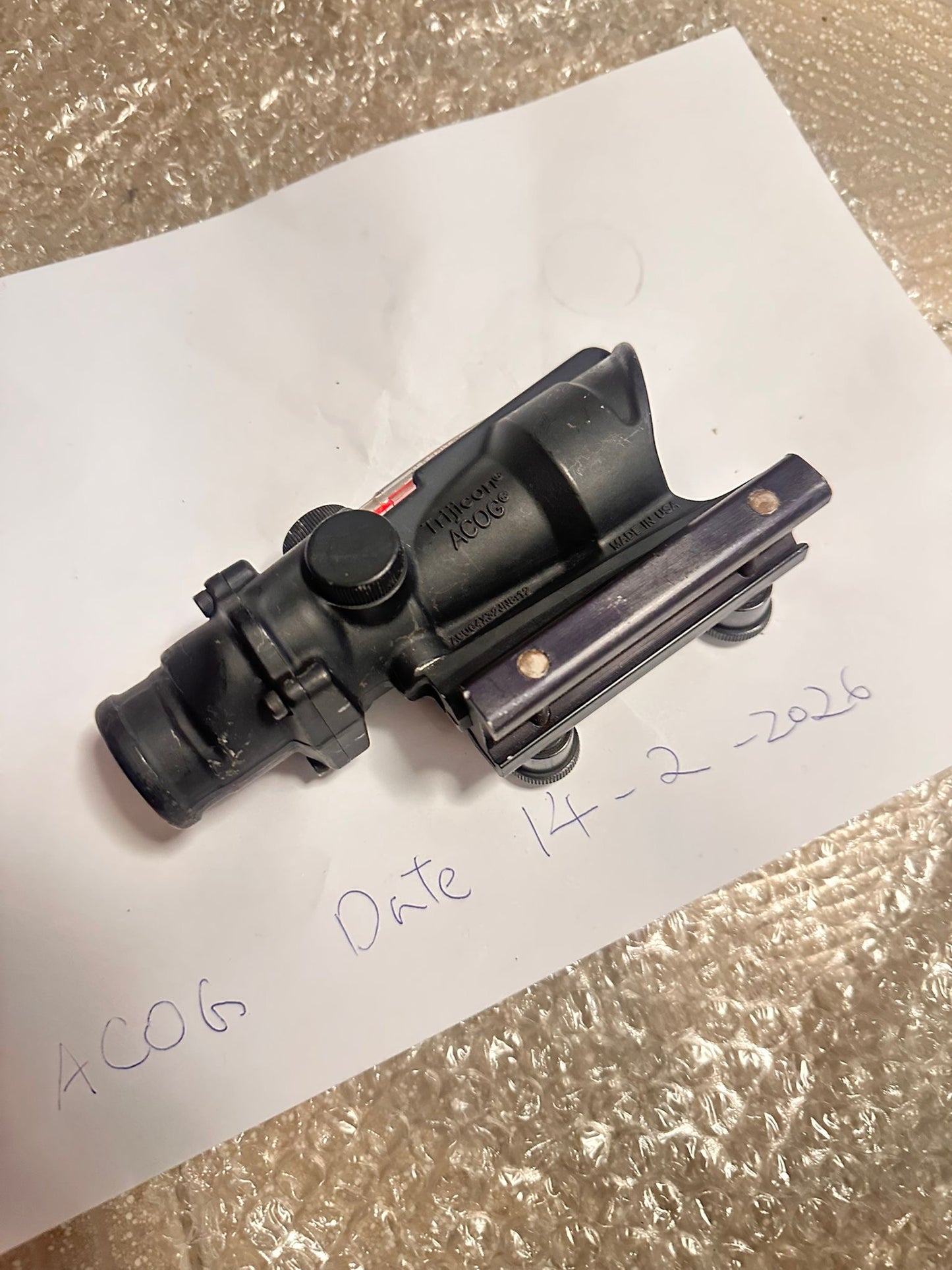 Trijicon ACOG TA31 Old Gen unit 6