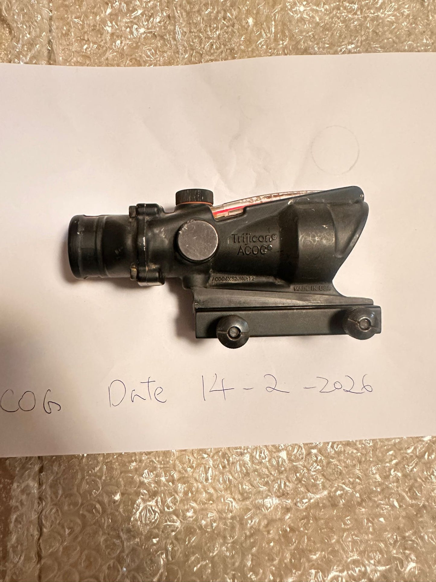Trijicon ACOG TA31 Old Gen unit 2