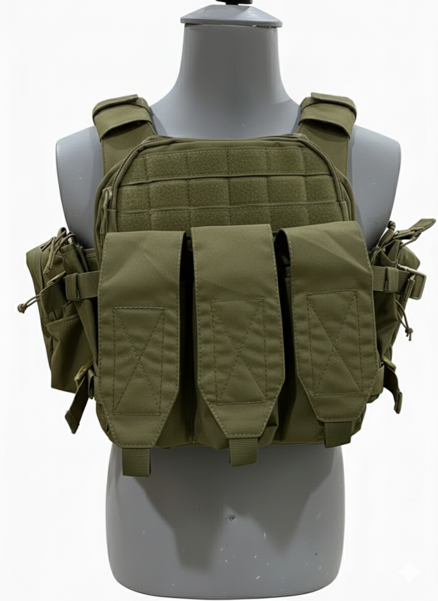 MPC V3 Micro Plate Carrier Green- Lightweight Body Armor | Specter Defense