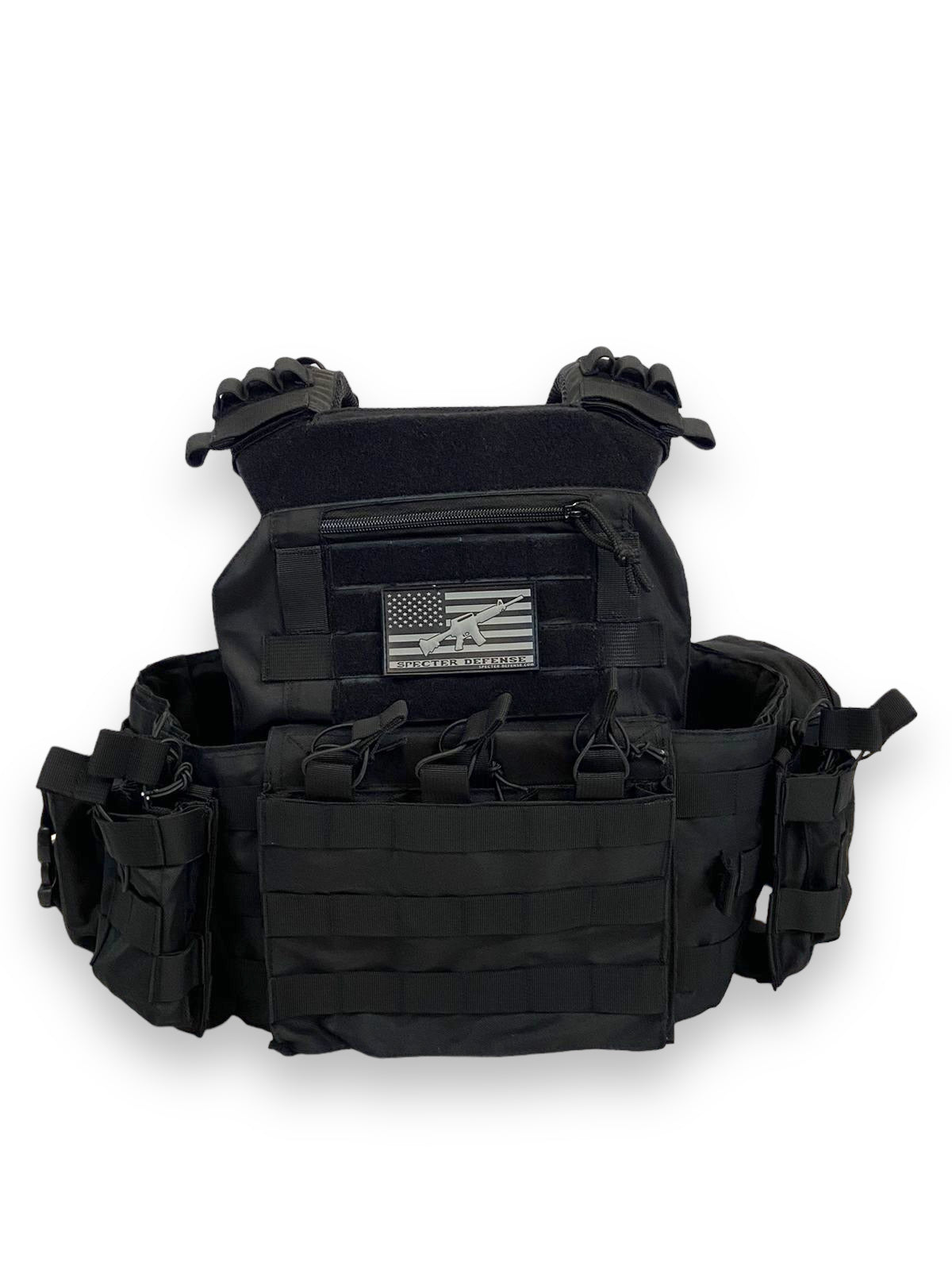 FAPV Plate Carrier Vest Specter Defense military vest, Bullet Proof Vest USA Front side
