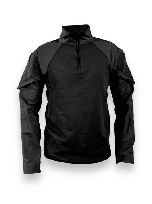 (20 Shirts) Tactical Combat Shirt Black