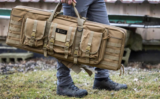 Double Range Carry Bag - Professional Rifle Transport for Pakistan Shooting Ranges & LEAs 36" & 42"